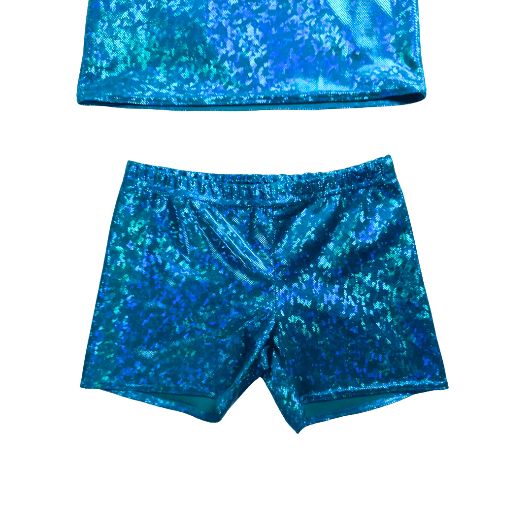 2-piece festival glitter - S