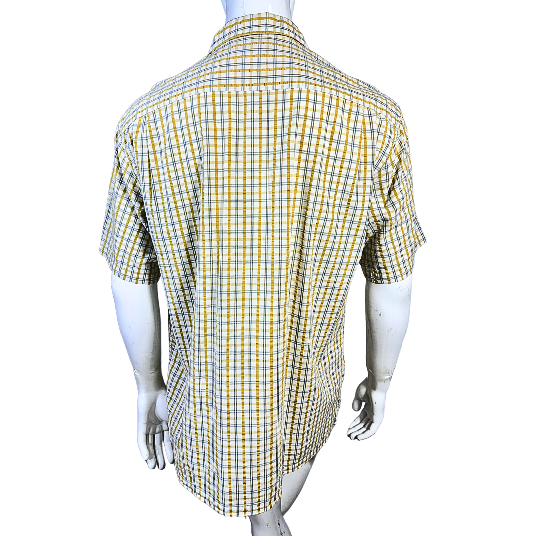 Columbia Sportswear gingham shirt - L