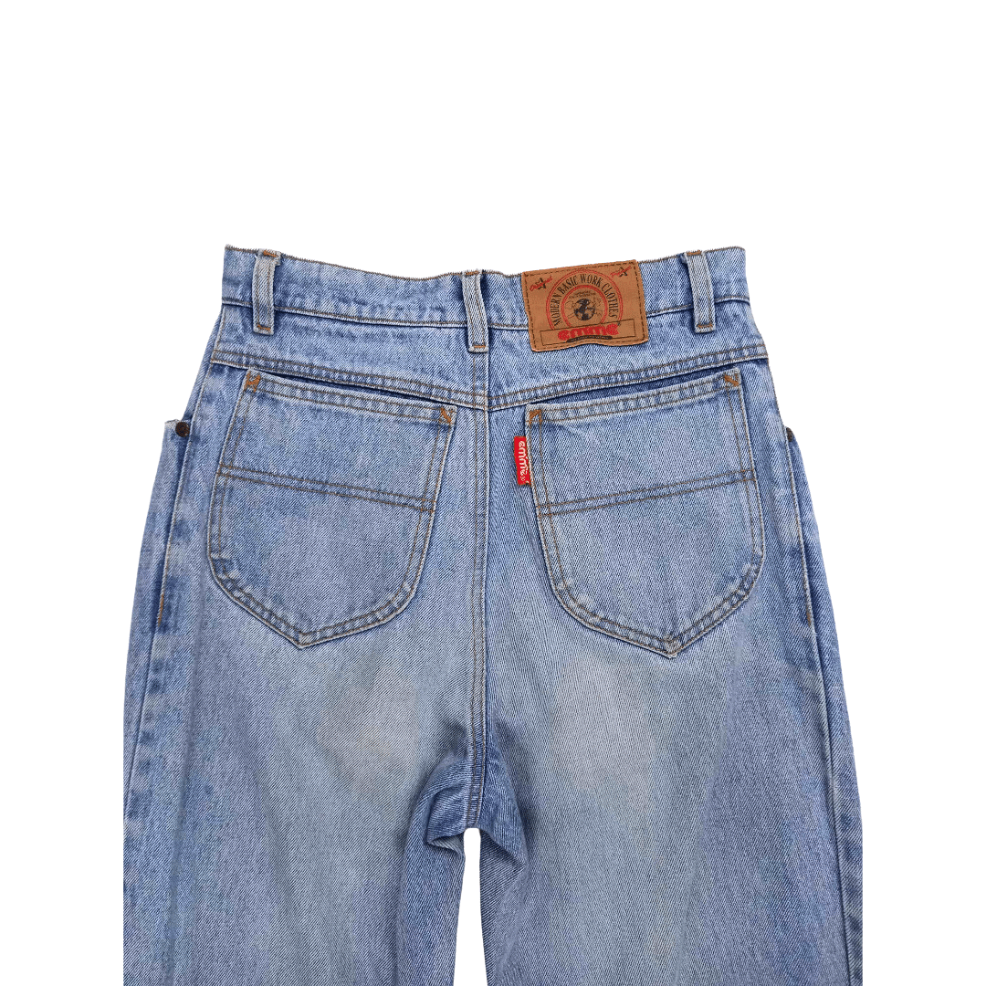 Vintage high-waisted denim jeans - S