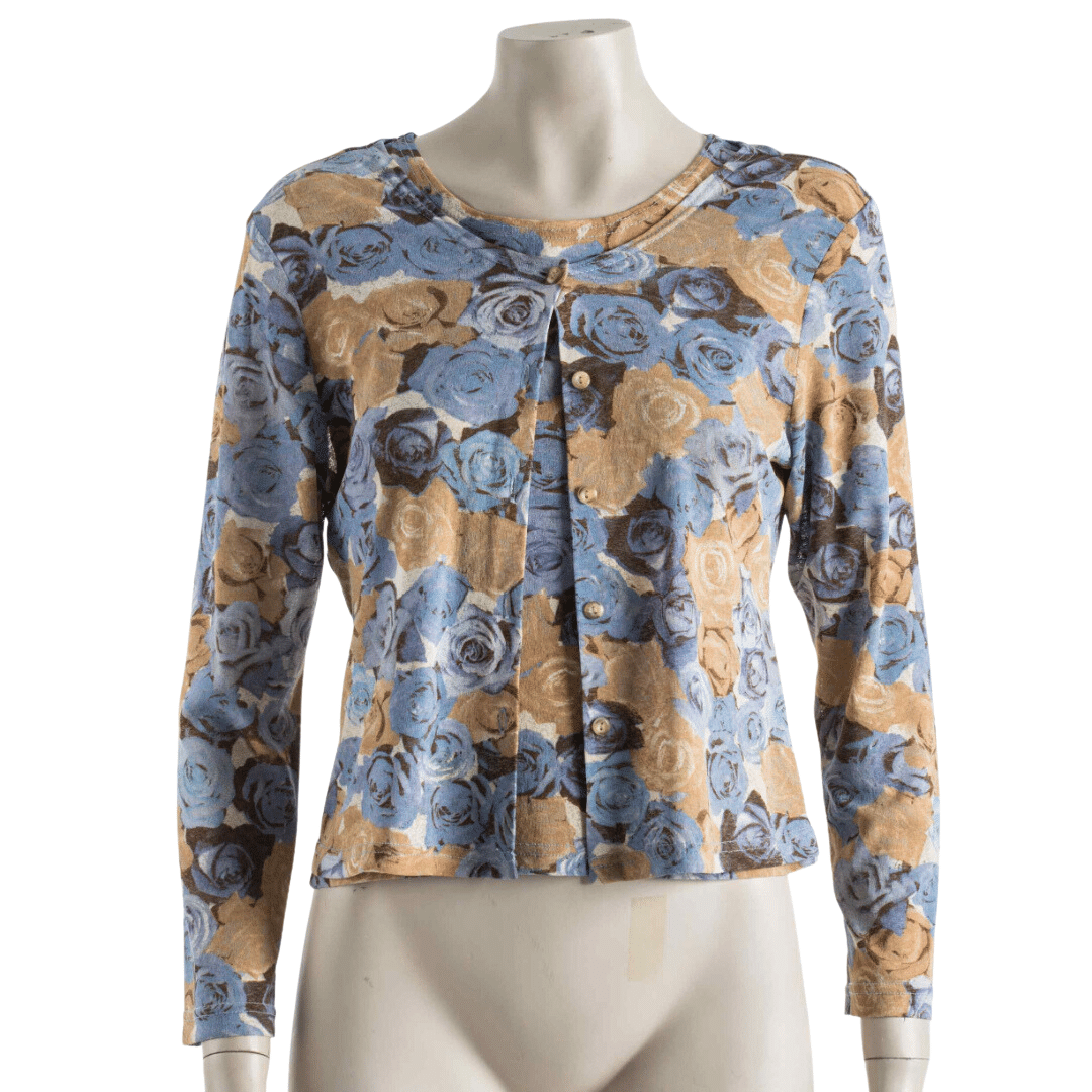 Floral twin set - S
