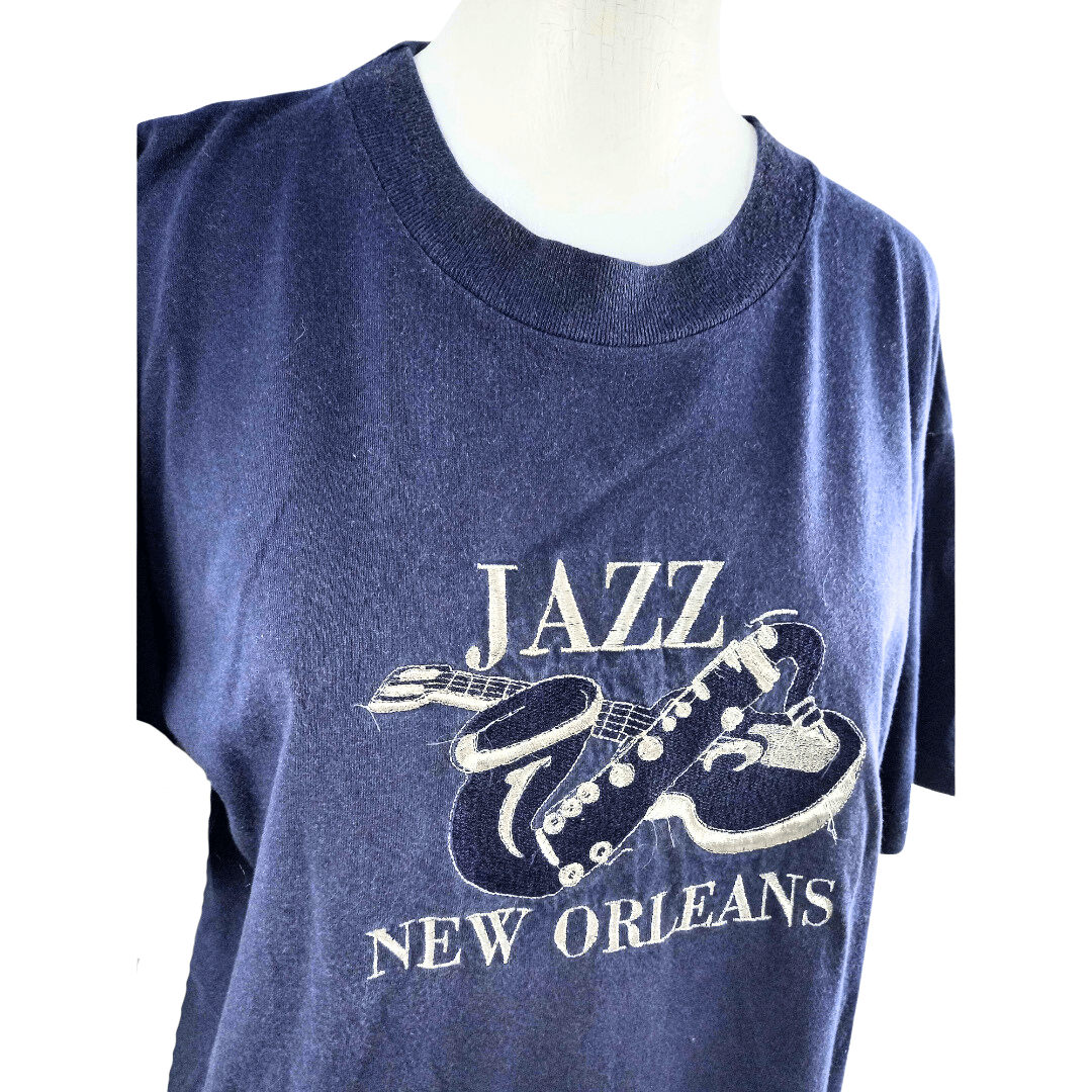 New Orleans Jazz embroidered t-shirt - L/XL