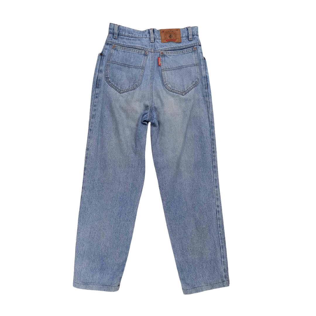 Vintage high-waisted denim jeans - S