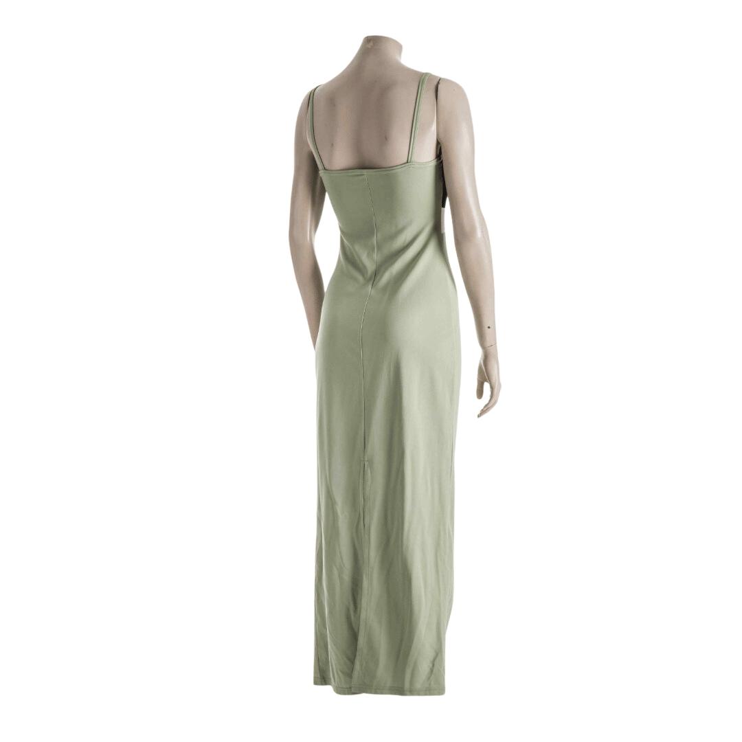 Spaghetti strap empire cut maxi dress - S