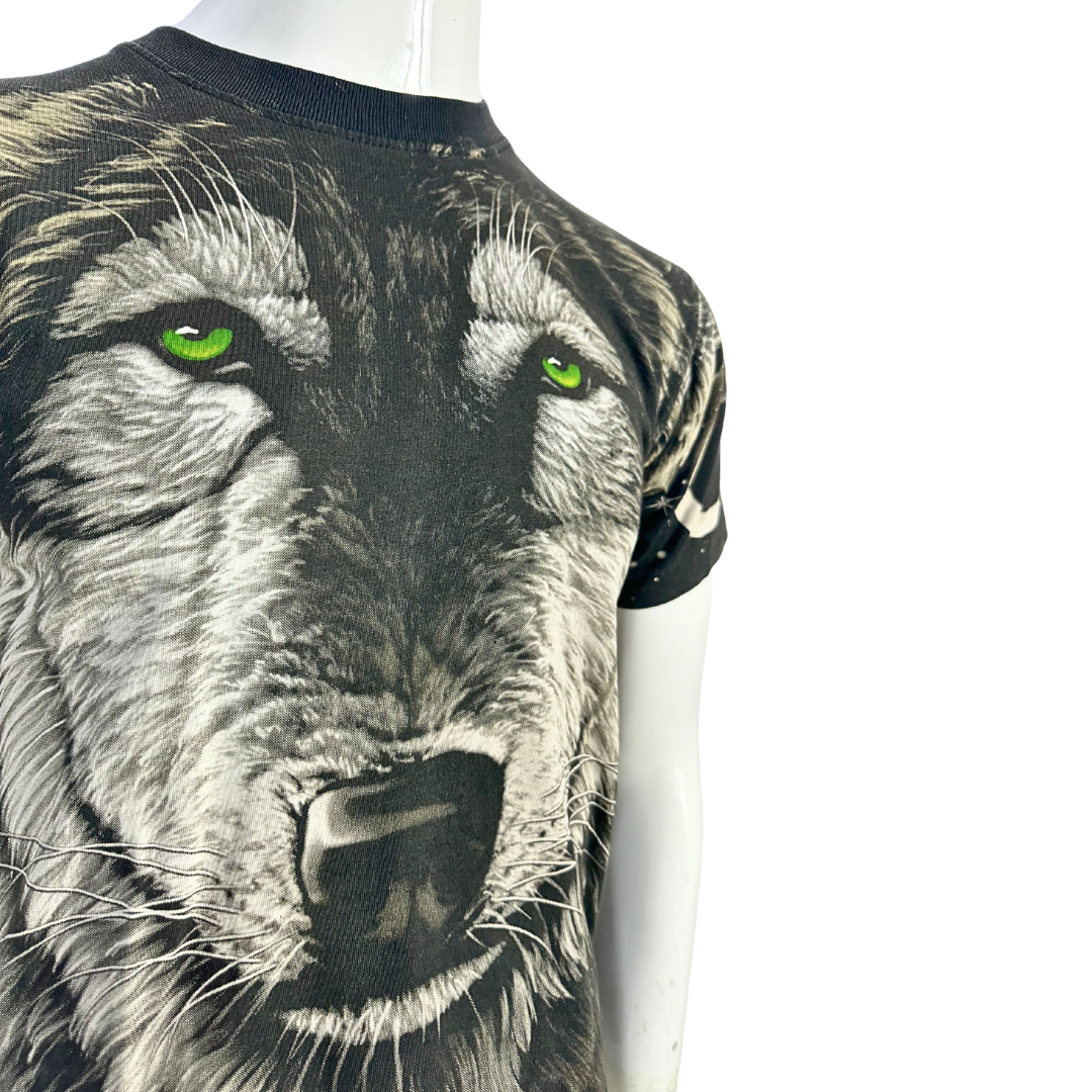 Wolf graphic print tshirt - S/M