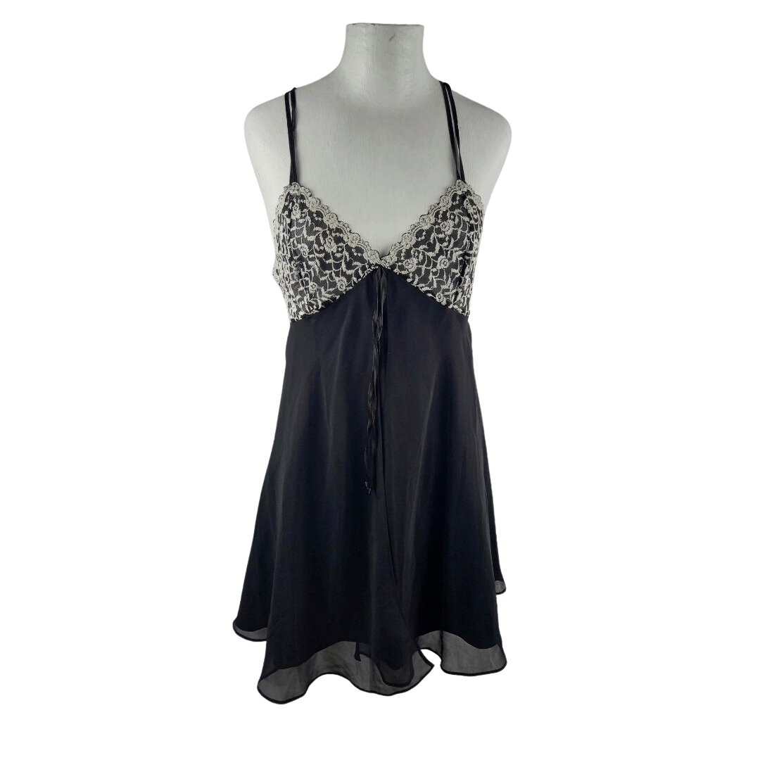 Lingerie top with lace - S