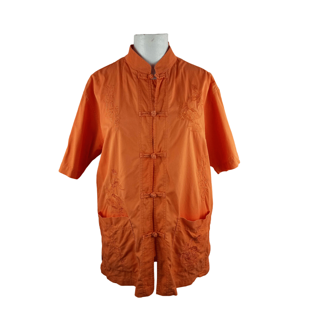 Oriental shortsleeve shirt - L