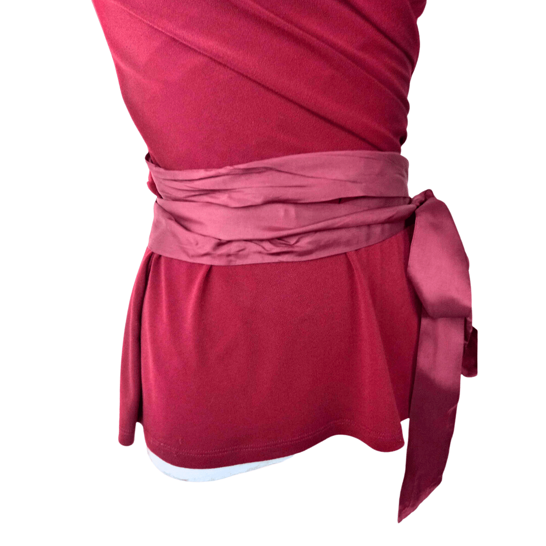 Spaghetti strap v-neck top by Hip Hop - M