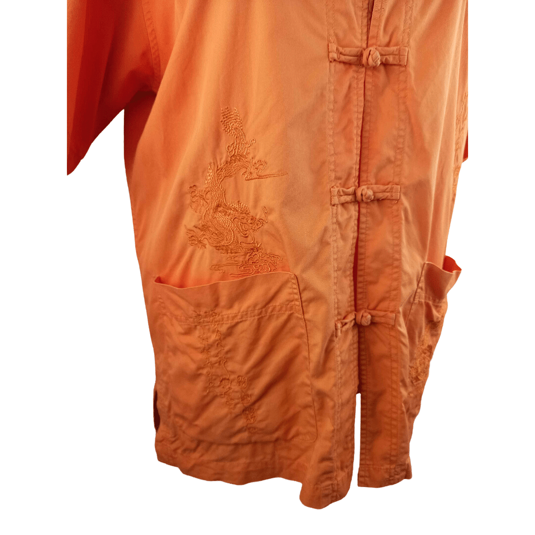 Oriental shortsleeve shirt - L