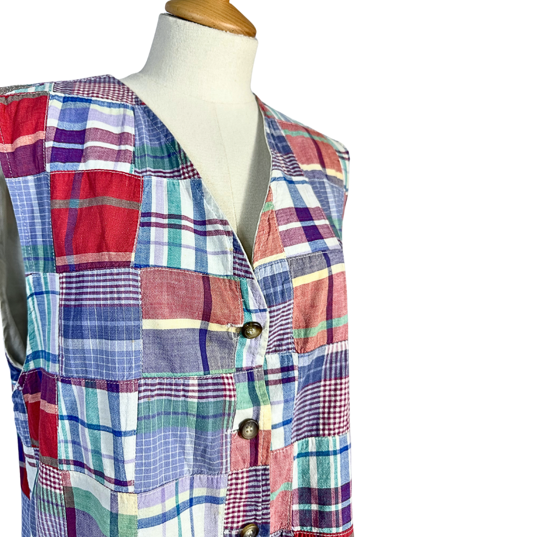 90s reversible waistcoat - M/L