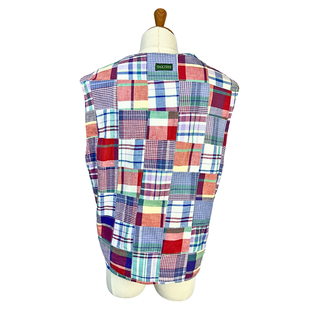 90s reversible waistcoat - M/L