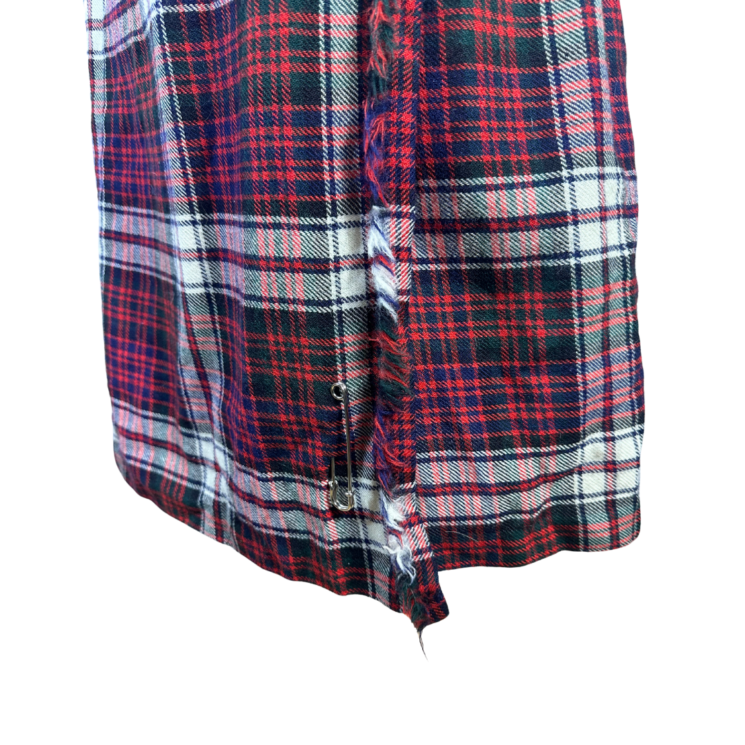 Vintage tartan kilt - XS/S