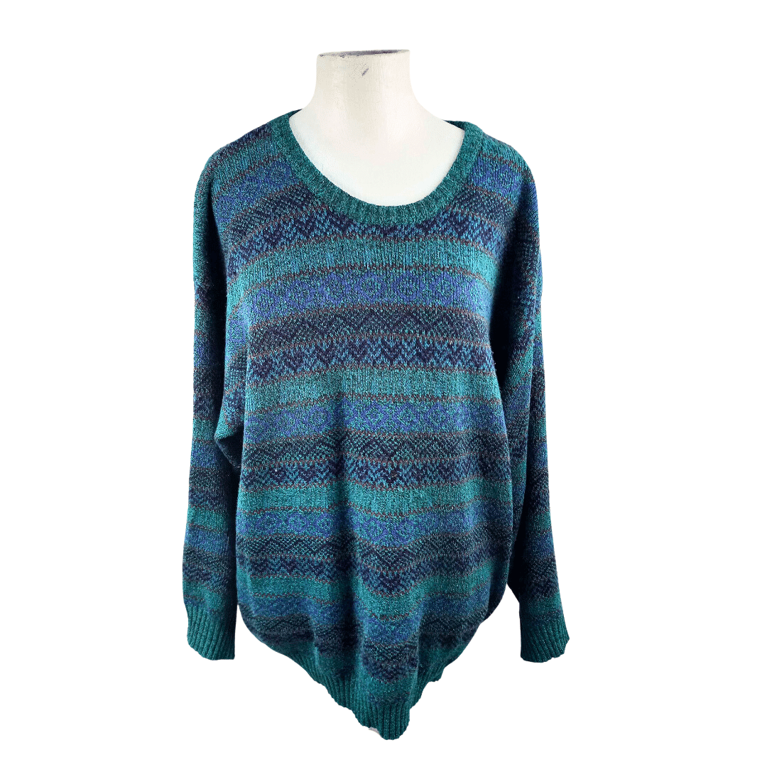 Chevron knitted longsleeve jersey - L/XL