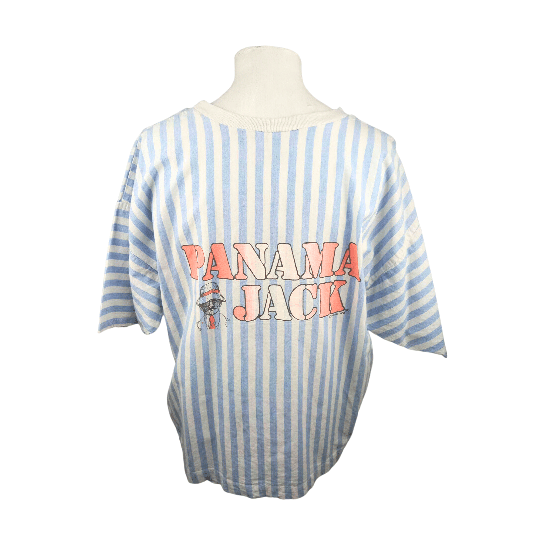 Panama Jack stripe boxy t-shirt - M/L