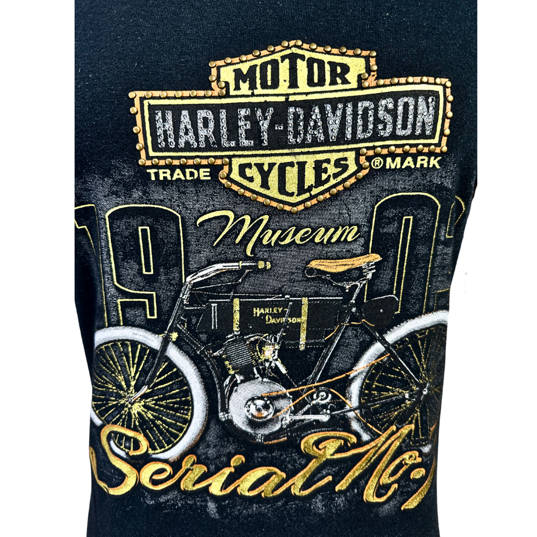 Harley Davidson Museum graphic print tshirt - S