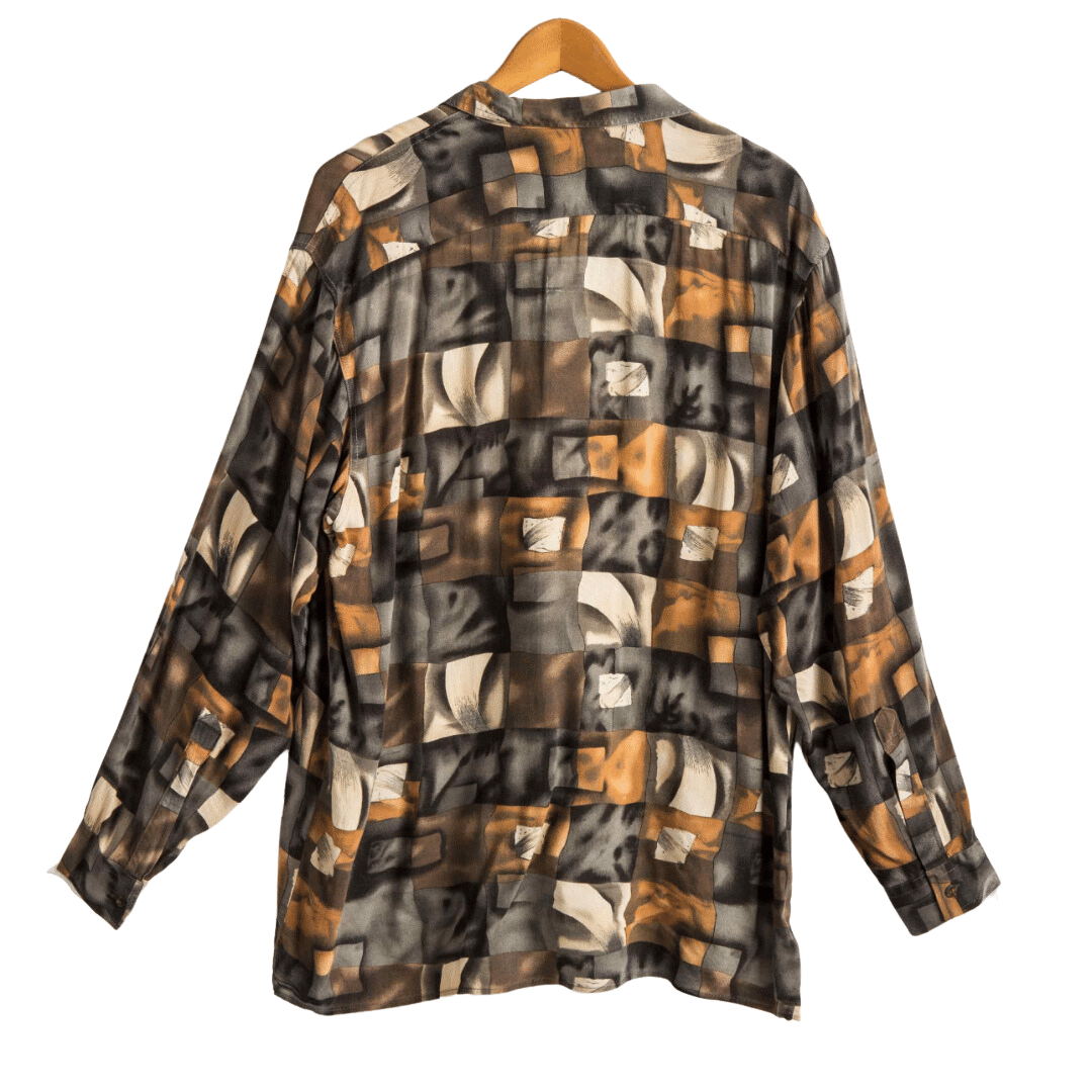 Printed Marlboro longsleeve shirt - M