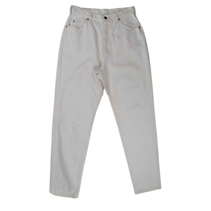 White Lee high waisted vintage jeans- M