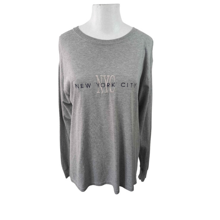 NYC long sleeve t-shirt- M – vintageandthecity