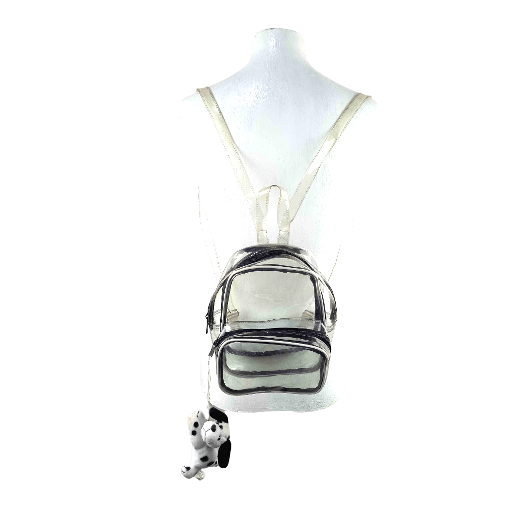 Clear PVC backpack