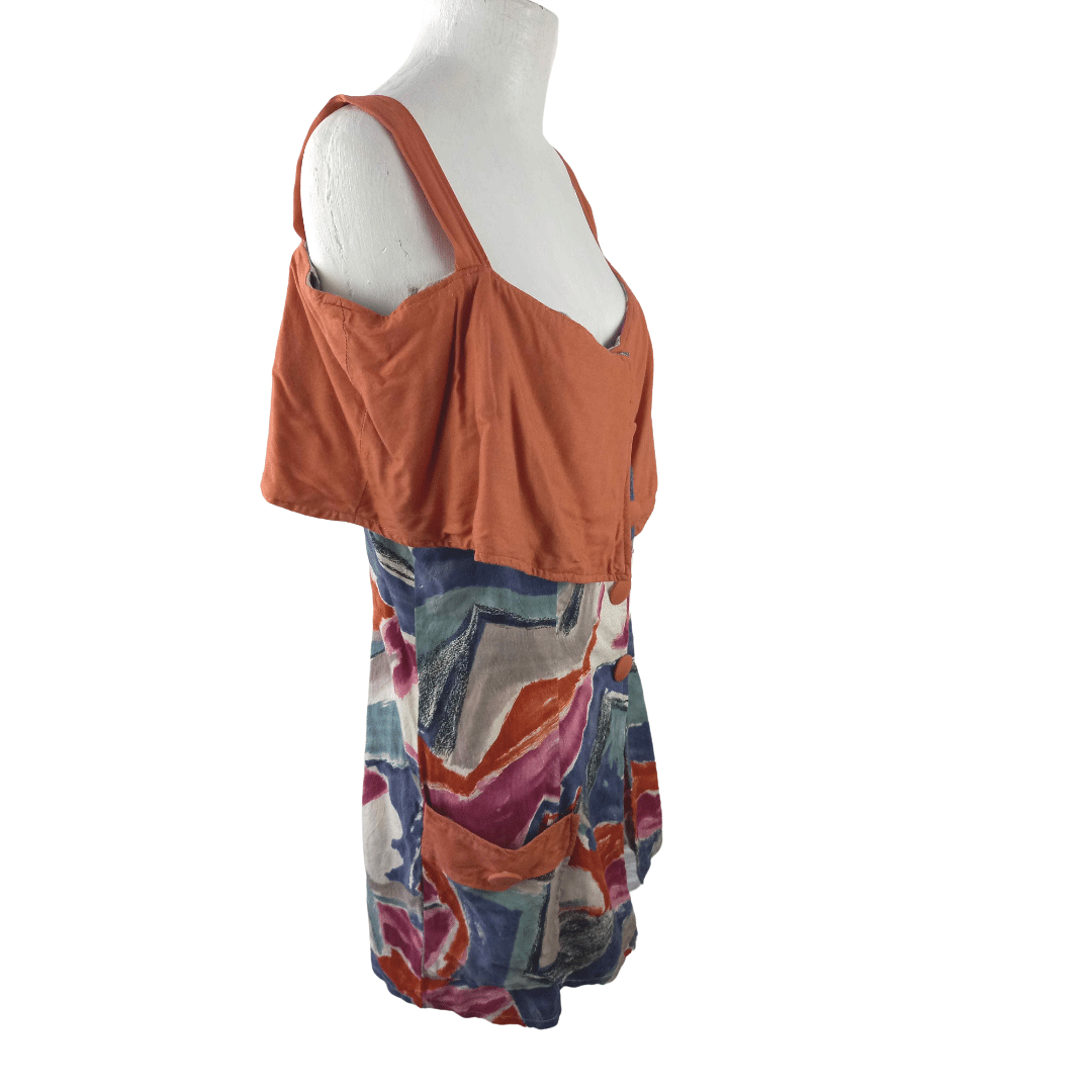 80s button up top- M