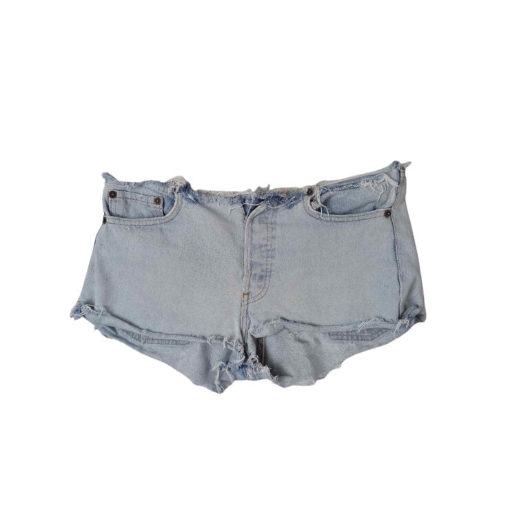 Levis reworked and distressed short- M