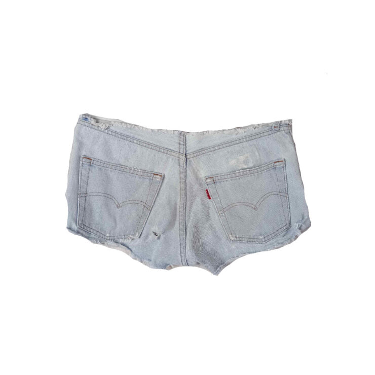 Levis reworked and distressed short- M