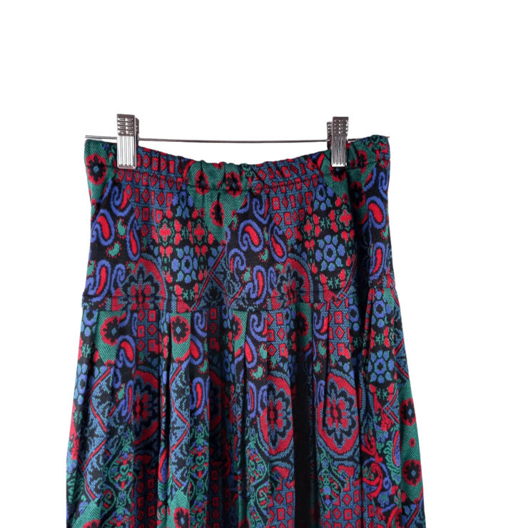 Paisley skirt and jacket two-piece- S/M