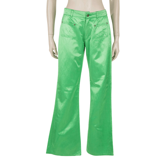 LA Jeans Co. Y2K mid-rise flared pants - M
