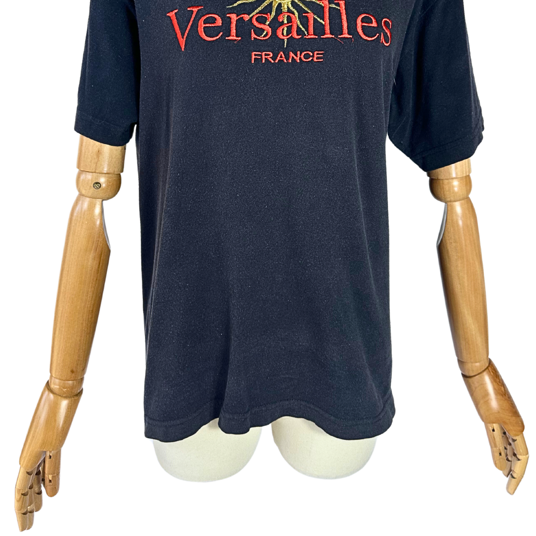 Versailles France embroidered tshirt - S/M