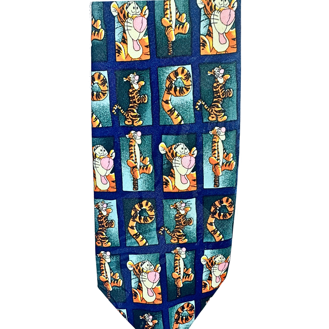 Tigger character necktie