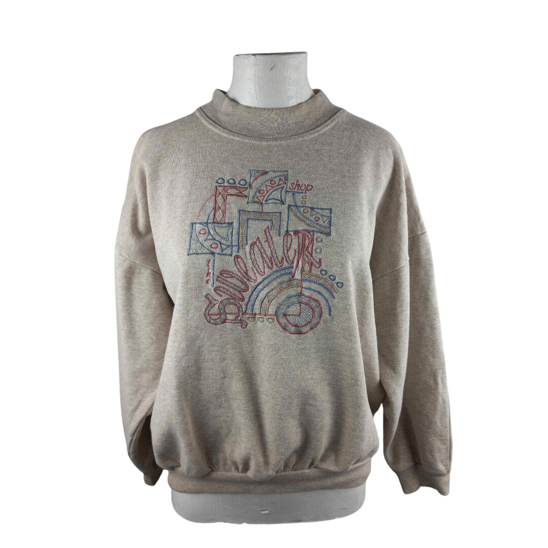 Embroidered sweater - S