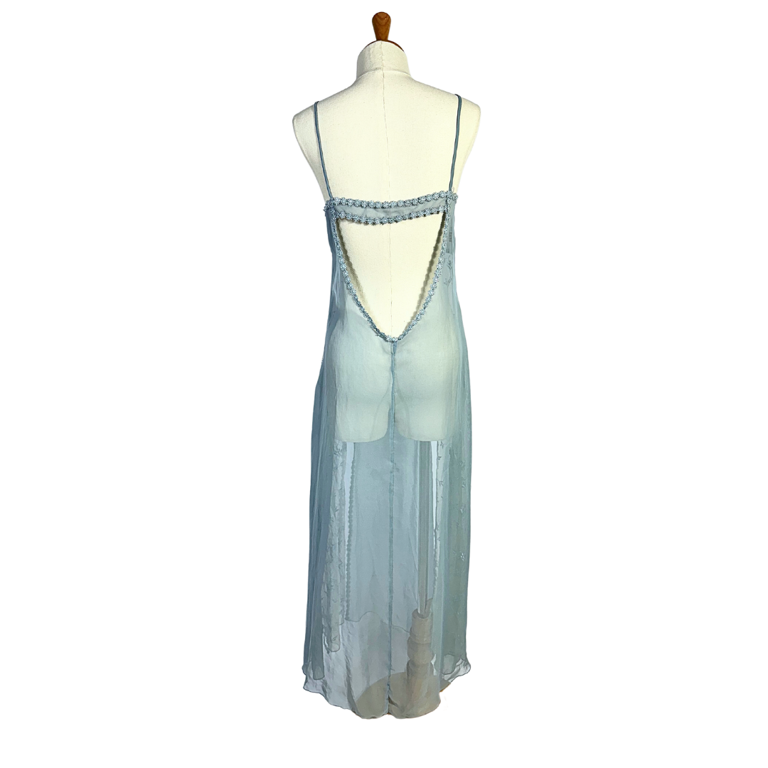 Vintage sheer lingerie dress - S/M