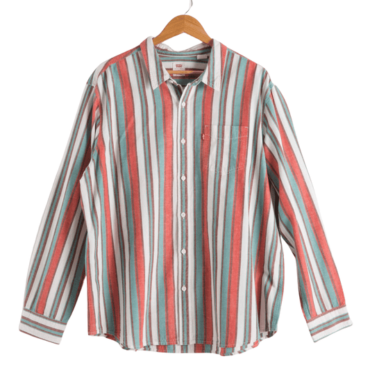 Levis striped longsleeve shirt - 2XL