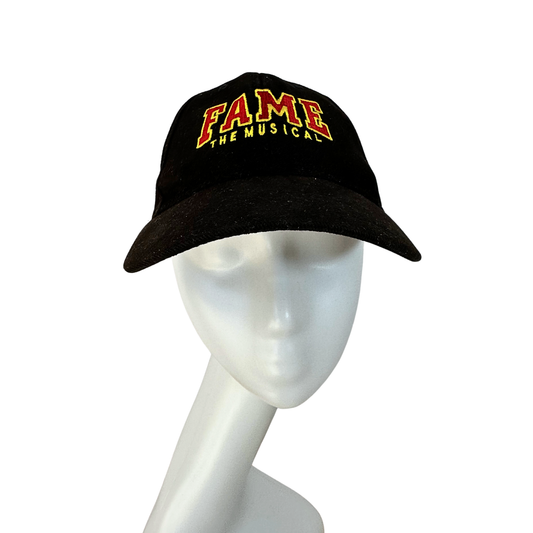 Black Fame The Musical embroidered peak cap - OS