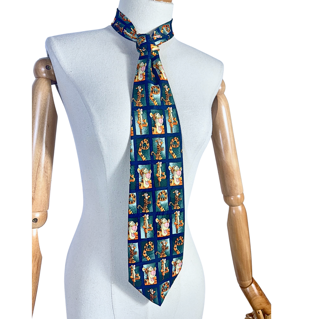 Tigger character necktie