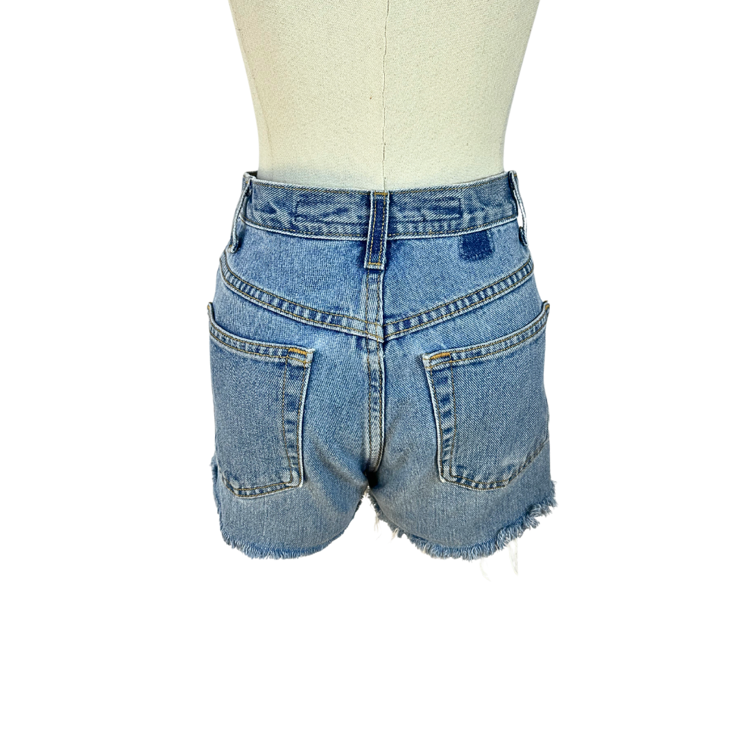 90s high waist denim shorts S vintageandthecity