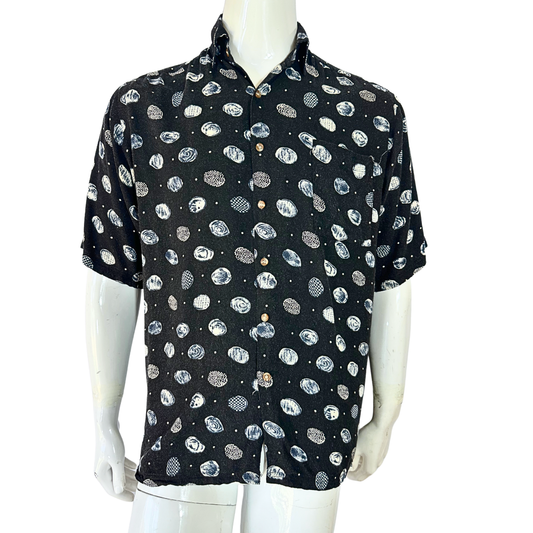 Vintage geometric shirt - M