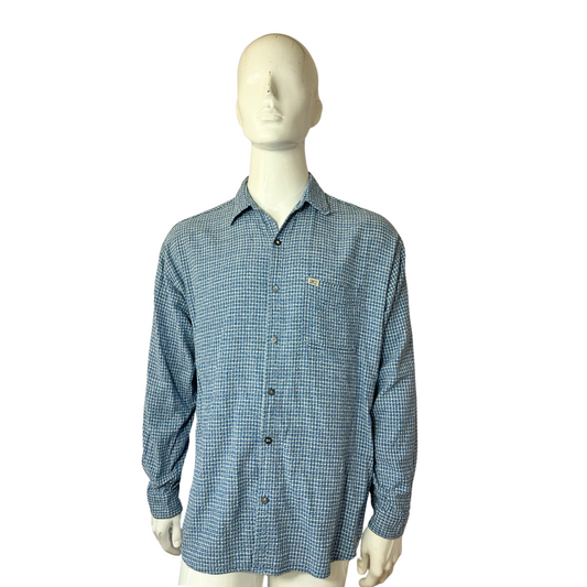 Lee pin check longsleeve shirt - XL