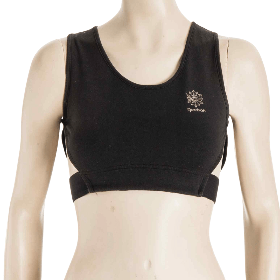 Reebok cut-out cropped top - S