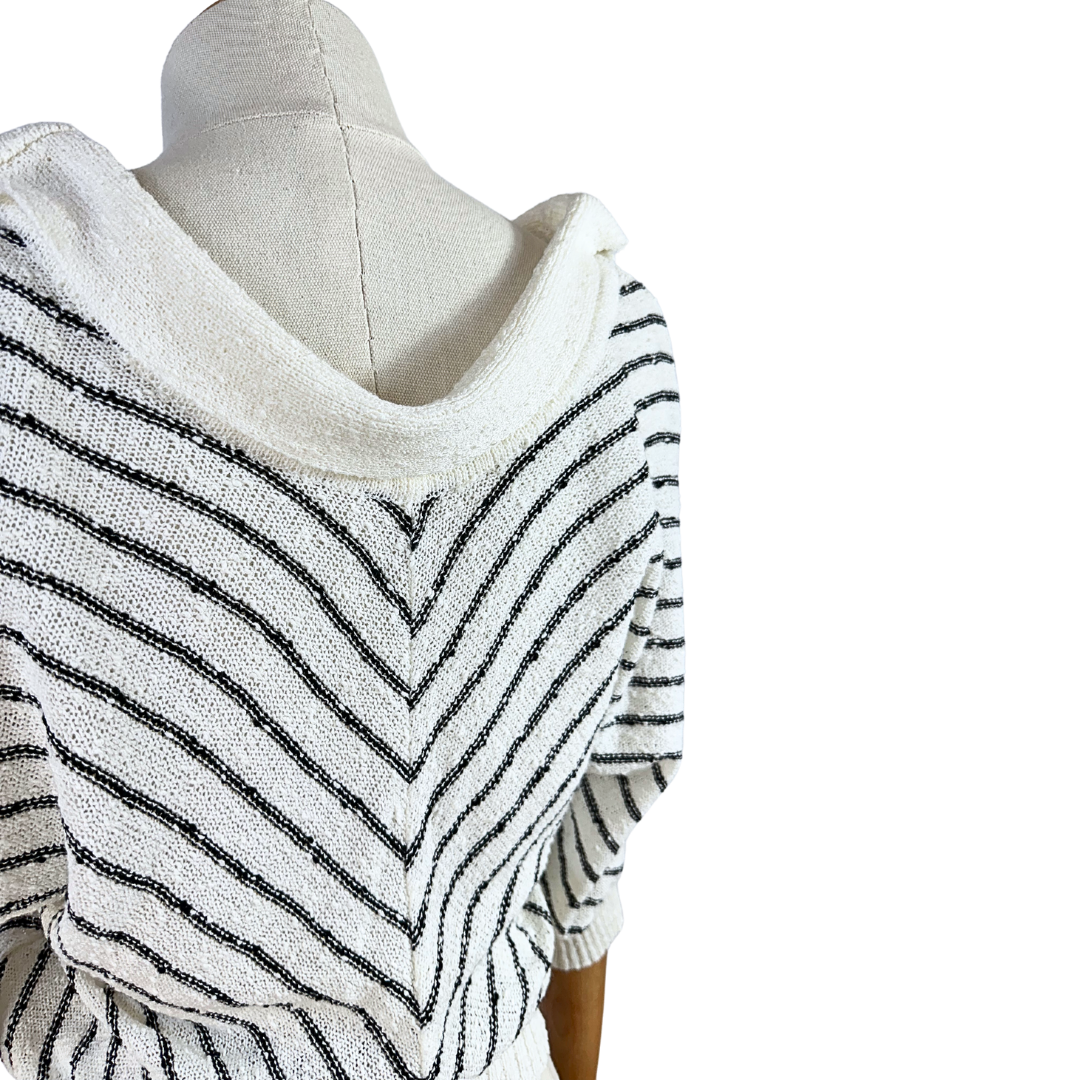 Vintage striped knit jersey - S