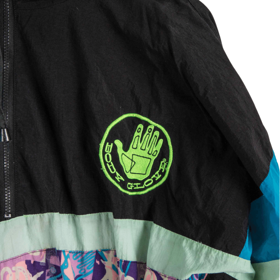 Body Glove quarter zip windbreaker jacket - L