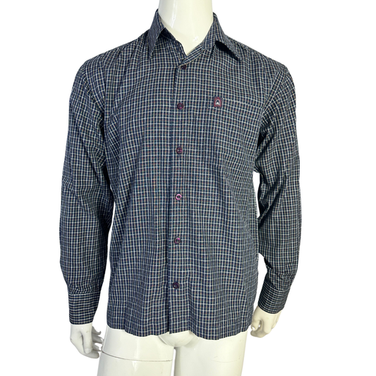 Ellesse checkered longsleeve shirt - S/M