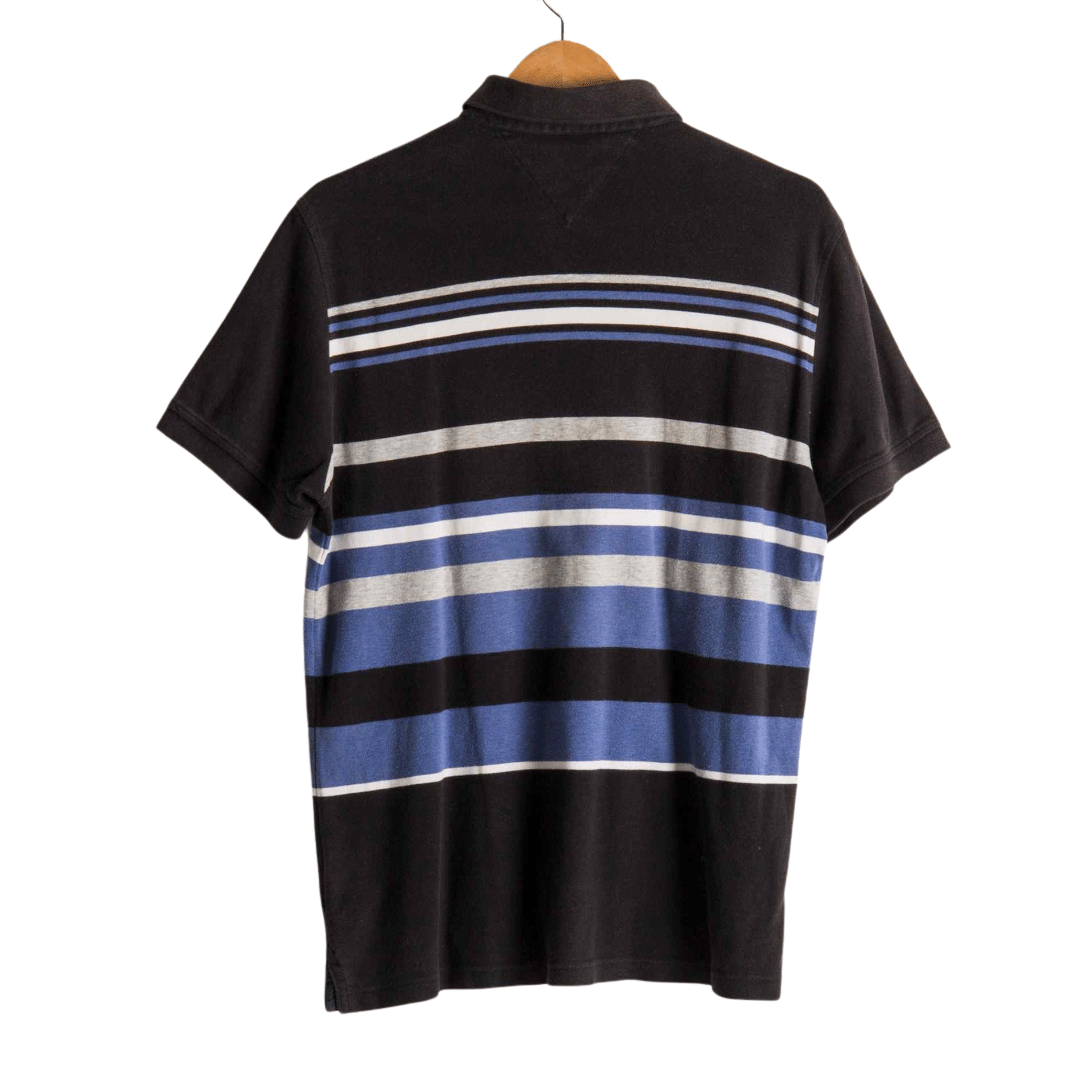 Tommy Hilfiger stripe polo shirt - L