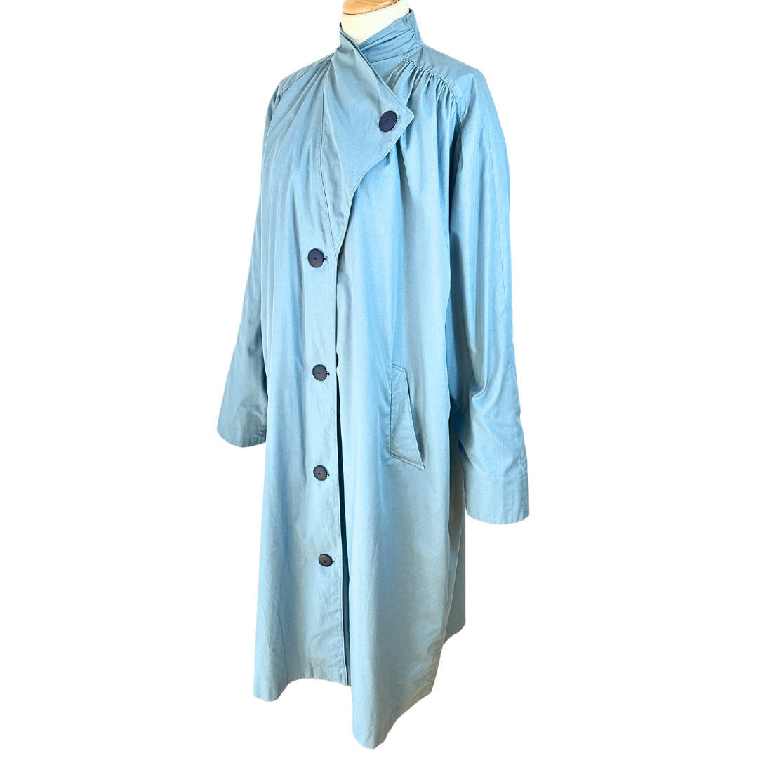 70s vintage maxi coat - L