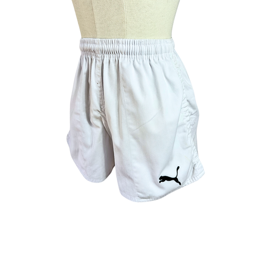 White Puma training shorts - S