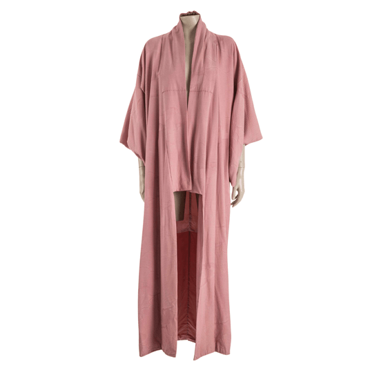 Textured Japanese kimono long-length jacket - M/L