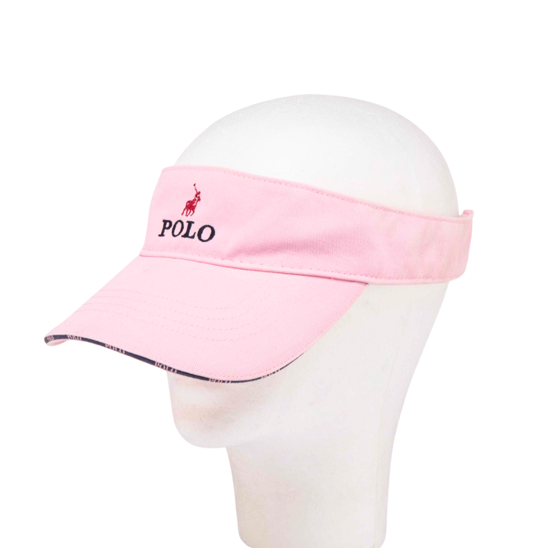Polo adjustable sun visor with embroidered logo - OS