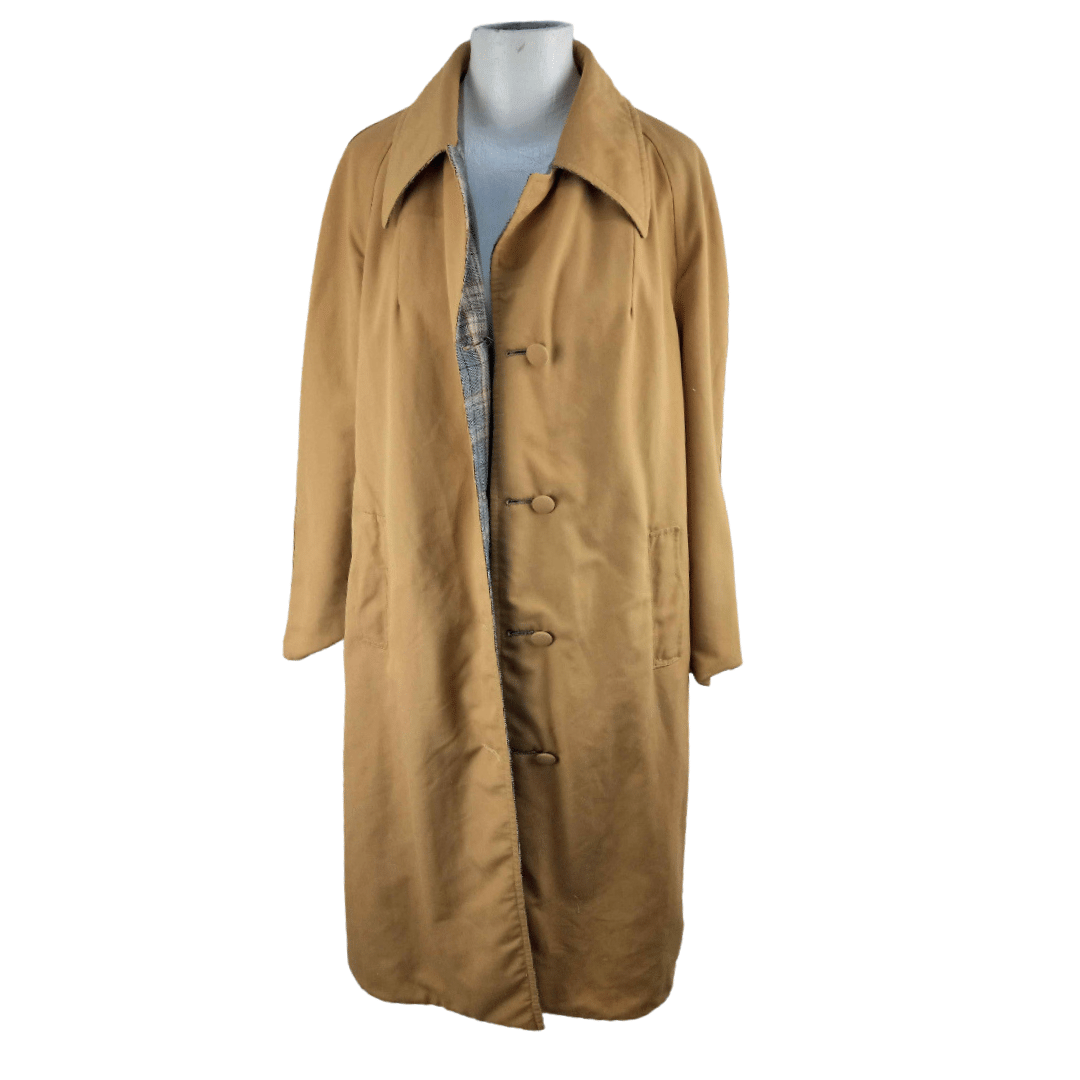 Reversible tweed-like texture coat - M/L