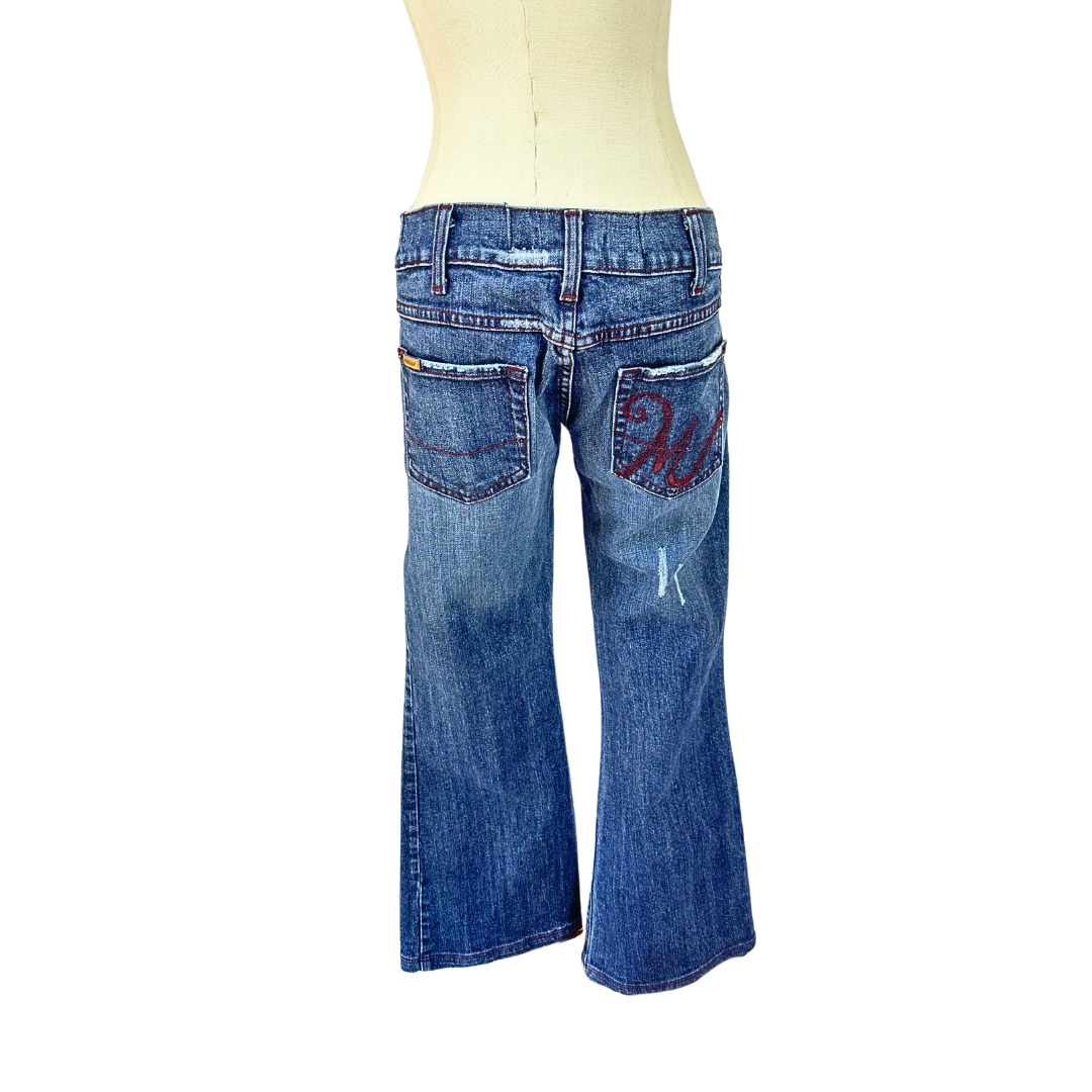 Y2K Morgan de Toi low rise flared jeans - S