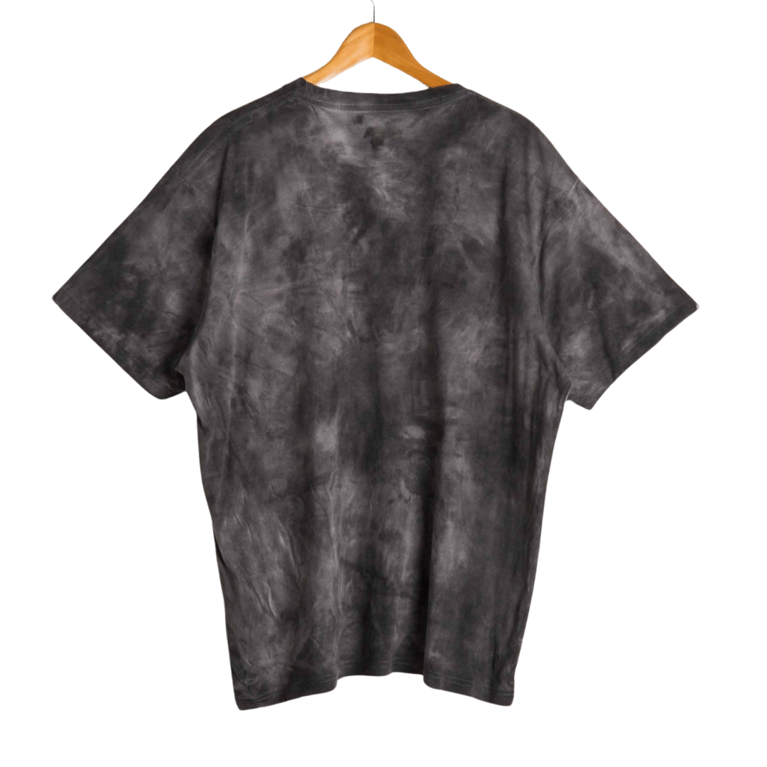 Tie-dye leopard print shortsleeve t-shirt - 2XL