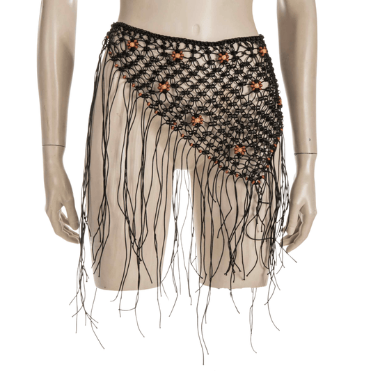 Festival belt/overlay with beads - OS